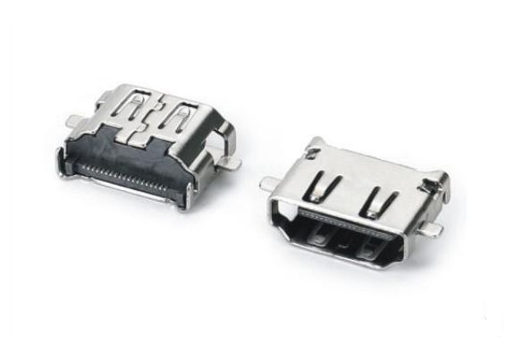 HDMI A TYPE 母座SMT(沉板1.2)