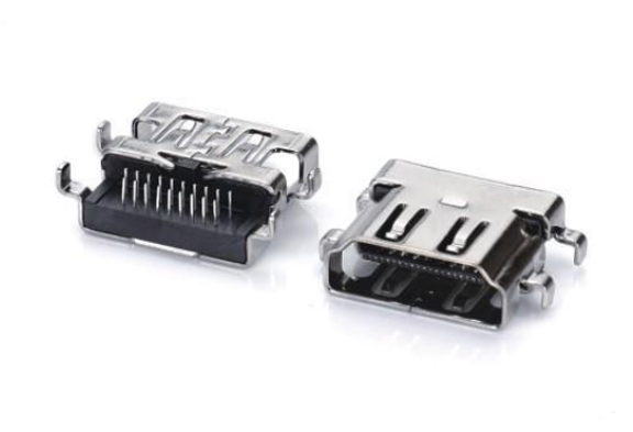 HDMI AF 19P 反向沉板DIP H2.78