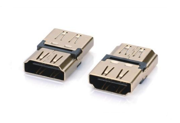 HDMI A/F轉(zhuǎn)HDMI A/F轉(zhuǎn)接頭C1版(0.4)長22.60MM