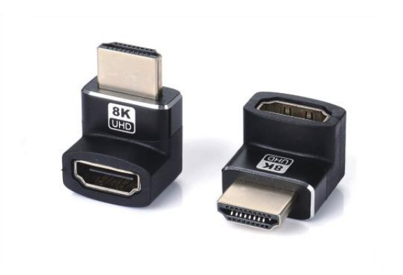 HDMI AM/AF 8K 270°直彎轉(zhuǎn)接頭